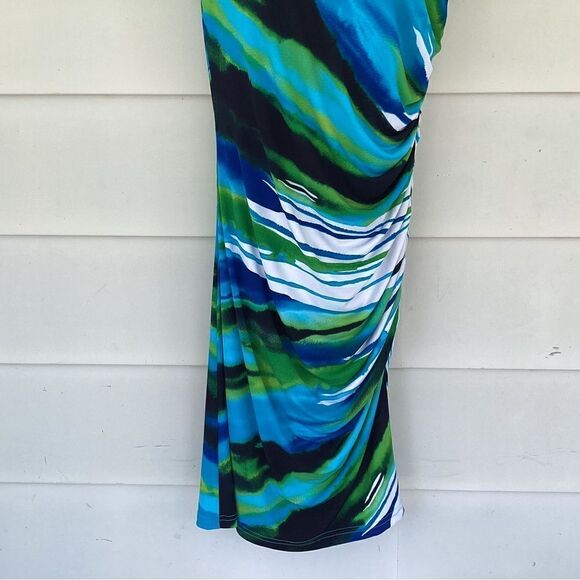 Vintage Joseph Ribkoff sleeveless dress size 12 small.  0310 - Picture 5 of 9